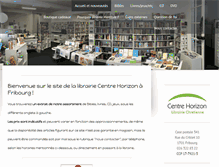 Tablet Screenshot of centrehorizon.ch